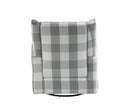 Patli - Glider Chair With Swivel - Gray / White
