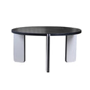 Round Coffee & End Table Set - Black by HouseOfZazla