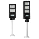 Solar Street Path Light Outdoor 180LEDs Radar Sensor Remote Control Wireless Lamps IP65 Waterproof Lighting For Garage Front Door Garden Pathway