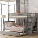 Bunk Bed With Staircase by HouseOfZazla