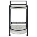 Serving Cart With Wine Rack