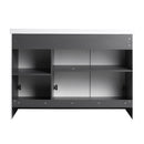 Contemporary Freestanding Bathroom Vanity With Resin Sink & Soft-Close Cabinet Doors by Unique Piece Furniture