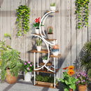 Outsunny 8 Tier Plant Stand Indoor