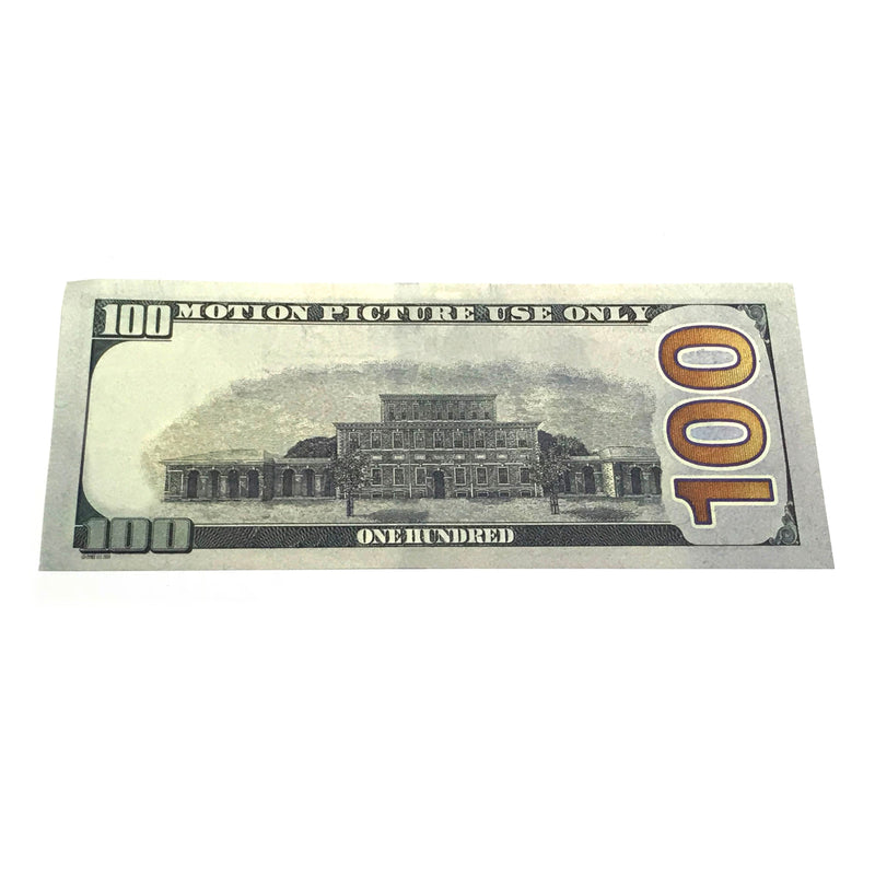 Money Prop - New Style $100's Crisp New $10000 Full Print Stack