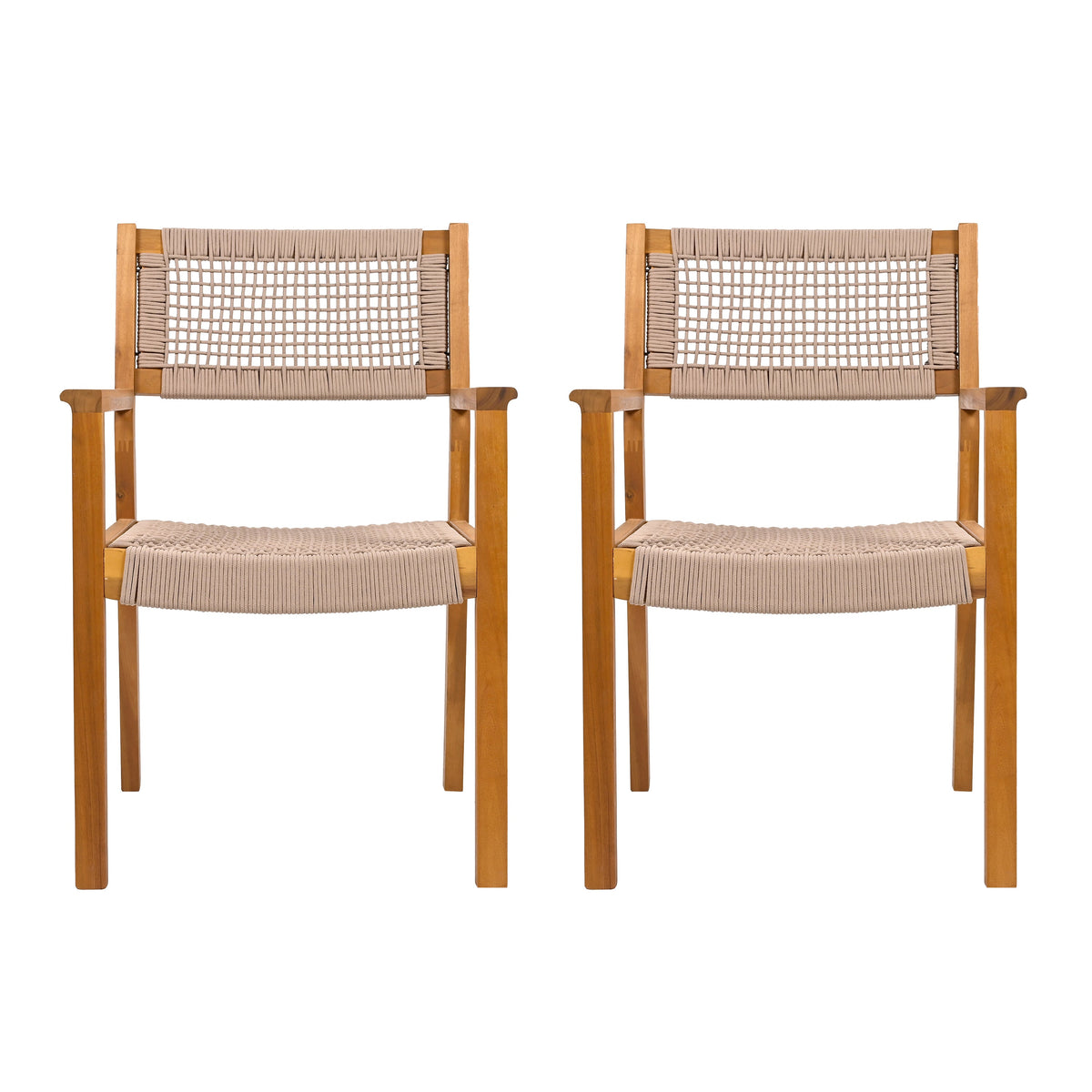Braided Dining Chair - Set of 2, photo 3 of 10