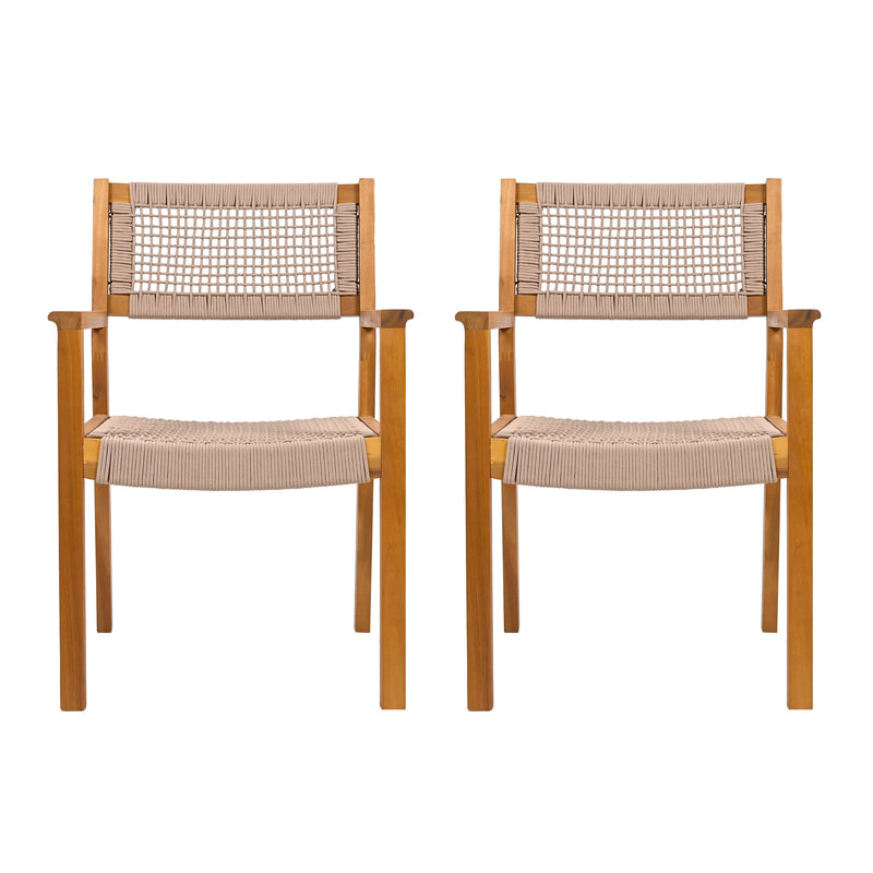 Braided Dining Chair - Set of 2, photo 3 of 10
