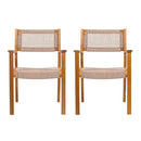 Braided Dining Chair - Set of 2