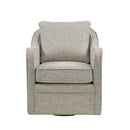 Wide Seat Arm Chair With 360 Degree Rotation