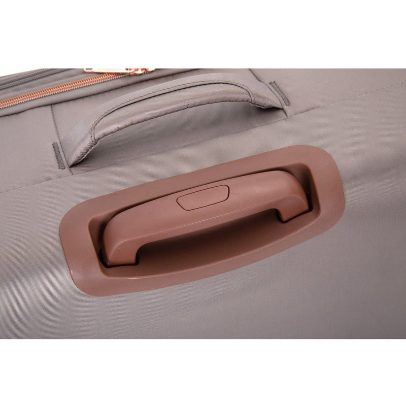 4-Piece Set (16/20/24/28), Softshell Suitcase Spinner Wheels Terylene Luggage Sets Carry On Suitcase Luggage Lightweight Durable Suitcase Khaki