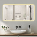 LED Bathroom Mirror With 3 Color Dimmable Backlight by Unique Piece Furniture