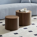 Handcrafted Nested Table Set, 2 Pieces by Unique Piece Furniture