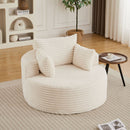 Modern Single Sofa With Backrest Pillow For Living Room by HouseOfZazla