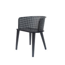 Milan Outdoor Dining Chair Set of 2 by HouseOfZazla