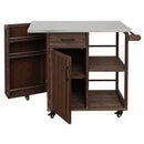 Outdoor Kitchen Island Fir Wood Prep Station by HouseOfZazla