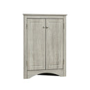 Triangle Bathroom Storage Cabinet With Adjustable Shelves, Freestanding Floor Cabinet For Home Kitchen by HouseOfZazla