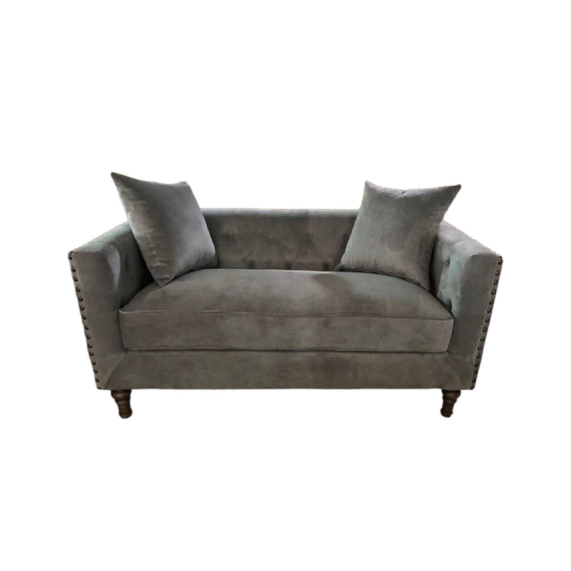 Sidonia - Loveseat With 2 Pillows - Gray, photo 6 of 6
