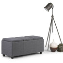 Avalon - Upholstered Storage Ottoman by HouseOfZazla