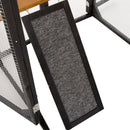Outdoor Cat Enclosure With Sleeping Houses, Jumping Platforms, Scratching Post by HouseOfZazla