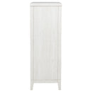 Inverness - 5 Drawer Bedroom Chest - White