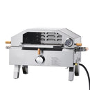 Outdoor Pizza Oven, 13 in Gas Fired Pizza-Maker by HouseOfZazla