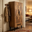 60" Tall Storage Cabinet with Drawer