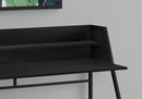 Computer Desk for Home Office Laptop with Storage Shelves, Contemporary & Modern by HouseOfZazla