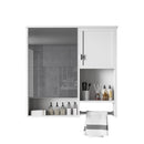 Modern Wall Mounted Bathroom Medicine Cabinet, Bathroom Wall Storage Cabinet With Mirror by HouseOfZazla
