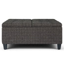 Harrison - Upholstered Coffee Table Storage Ottoman