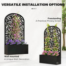 Curved Raised Garden Bed, Generous Planter Box, Versatile Garden Box by HouseOfZazla