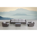 Stylish Sofa Seating Group With Cushions Perfect For Outdoor Gatherings by HouseOfZazla
