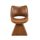 Modern Swivel Dining Chair With High Back by HouseOfZazla