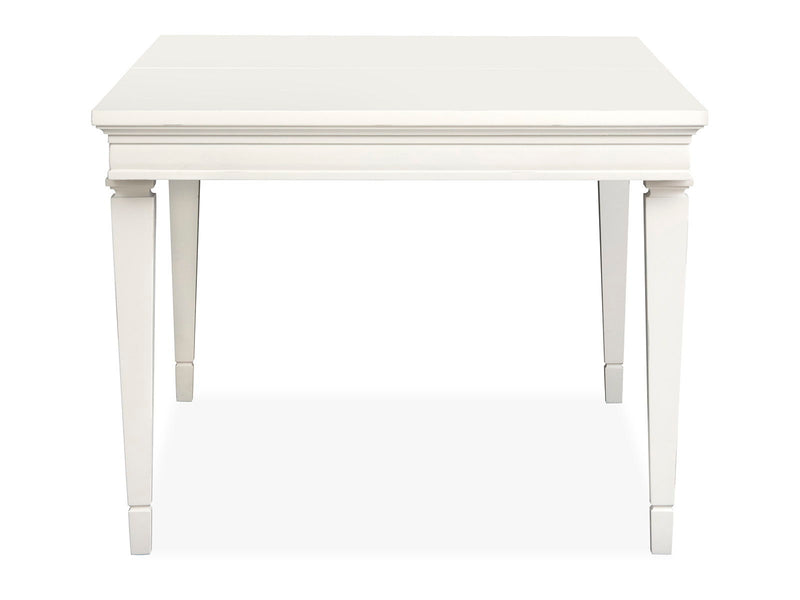Willowbrook - Extendable Rectangular Dining Table - Egg Shell White, photo 7 of 7