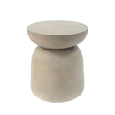 Outdoor Round Top MGO Drum Side Table by HouseOfZazla