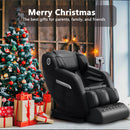 Massage Chair,Full Body Zero Gravity Recliner , Hip Heating, Foot Massage and Air Massage System for Home Office, for mom/dad (Black)