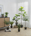 20x16x35" Artificial Fiddle-Leaf Fig Potted Plant by HouseOfZazla