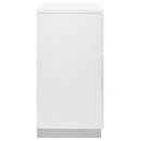 Dulcey - 6 Drawer Dresser With Accents, Bedroom Storage - Gloss White