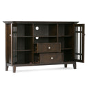 Bedford - Handcrafted Tall TV Media Stand by HouseOfZazla