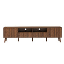 TV Stand With Drawers And Cable Management - Walnut by HouseOfZazla