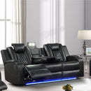 Benz - Power Reclining Sofa With LED Lighting