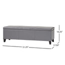 Glouster Contemporary Storage Ottoman