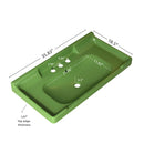 VICI 36" Bathroom Ceramic Basin with 3 Pre-Drilled Holes by HouseOfZazla