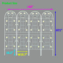 Metal Garden Trellis Rustproof Trellis For Climbing Plant Outdoor Flower Support by HouseOfZazla