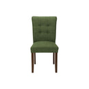 Modern Compact Design Upholstered Dining Chair (Set of 2)