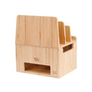 Bamboo Personal Stand and Device Organizer by MobilevisionUS