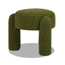Hugo - Round Fully Upholstered Ottoman