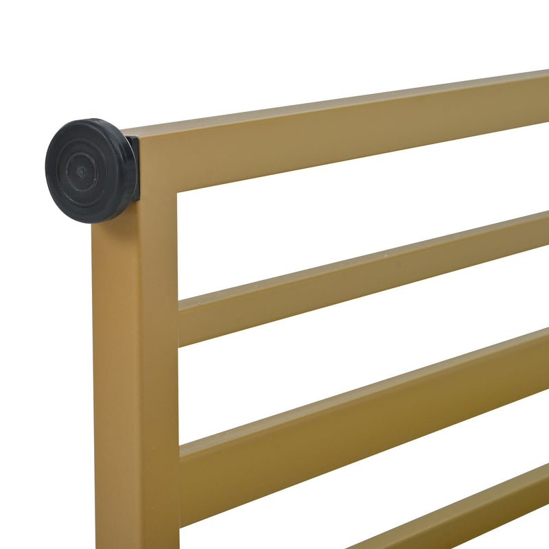 7-Piece Multi-Functional Modern Counter Height Dining Bar Table Set with Open Shelves and 6 Upholstered Stools for Dining Room, Bar and Cafe (White and Blue)