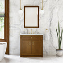 James Martin Bellshire 36" Single Bathroom Vanity, Honey Oak