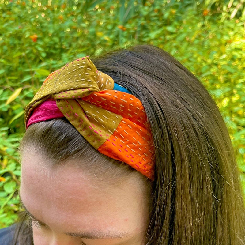 Eco Boho Faux Knot Headband