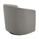 Ardena - Modern Swivel Barrel Chair by HouseOfZazla