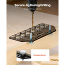 Shelf Pin Jig and Hinge Jig Two-in-One Aluminum Alloy Cabinet Hole Drilling Tool by HouseOfZazla